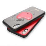 Wholesale iPhone X (Ten) Apple Design Studs Armor PU Leather Case (Black)